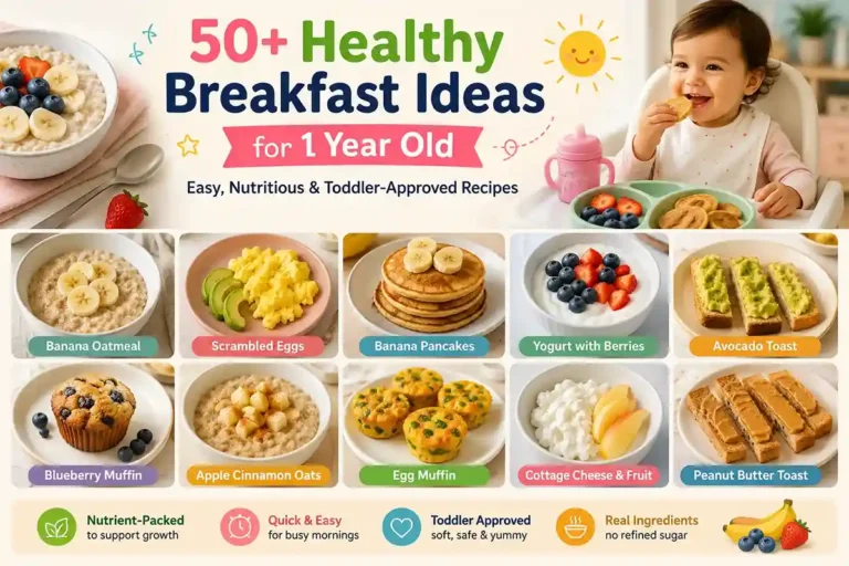 Healthy Breakfast Ideas for 1 Year Old