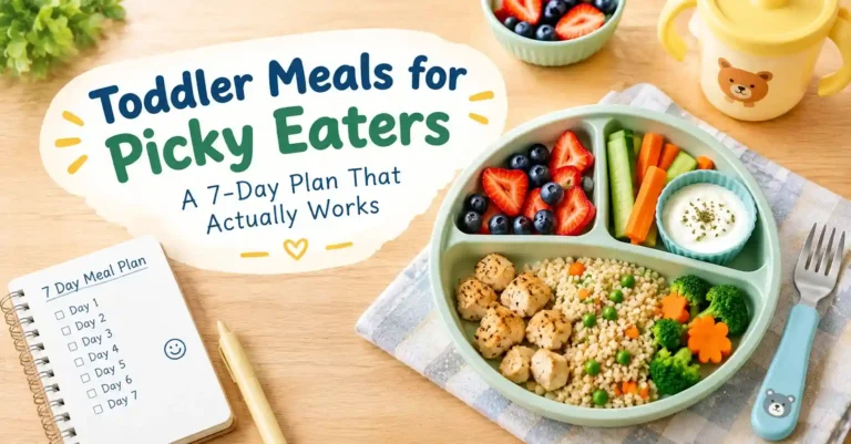 Home 5 toddler meals for picky eaters